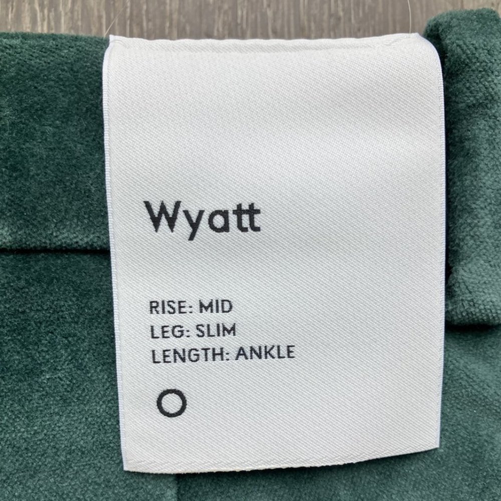 BABATON Wyatt Green Velvet Pants - NWT - Picture 5 of 5